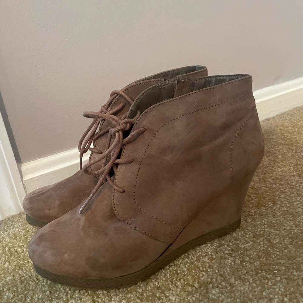 Suede Booties - Picture 5 of 7